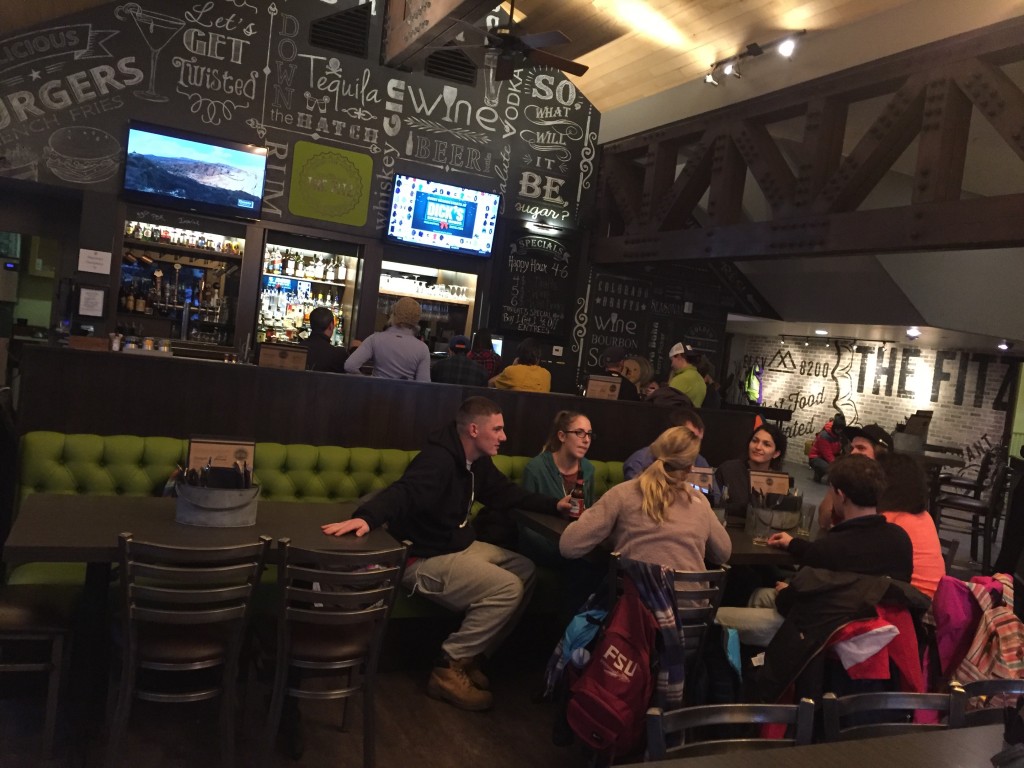 The Fitz Bar is great for apres ski. 