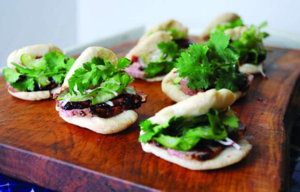 Steamed duck buns are the perfect two-bite food. | FOODsmith | Vail Lifestyle Magazine Summer 2016