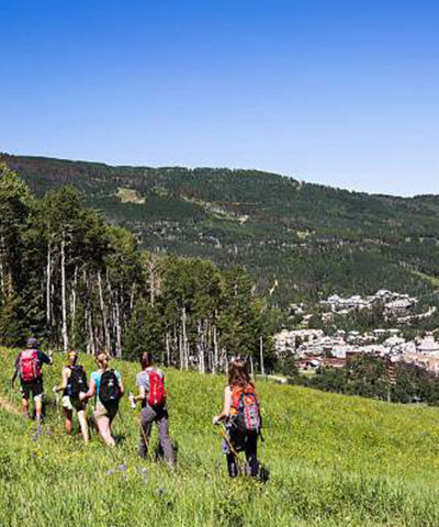 The Beaver Creek Hiking Center expert guides help to design custom hikes based on both desire and ability levels.