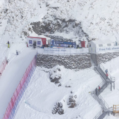 “Free Fall” To The Men’s Downhill Course In St. Moritz